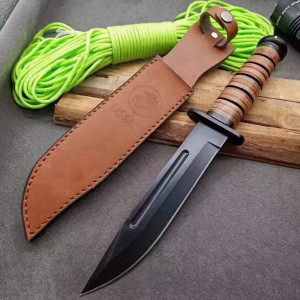 Голям юбилеен военоморски USA нож от Корейската война  KA-BAR  U.S.M.C. FIGHTING KNIFE